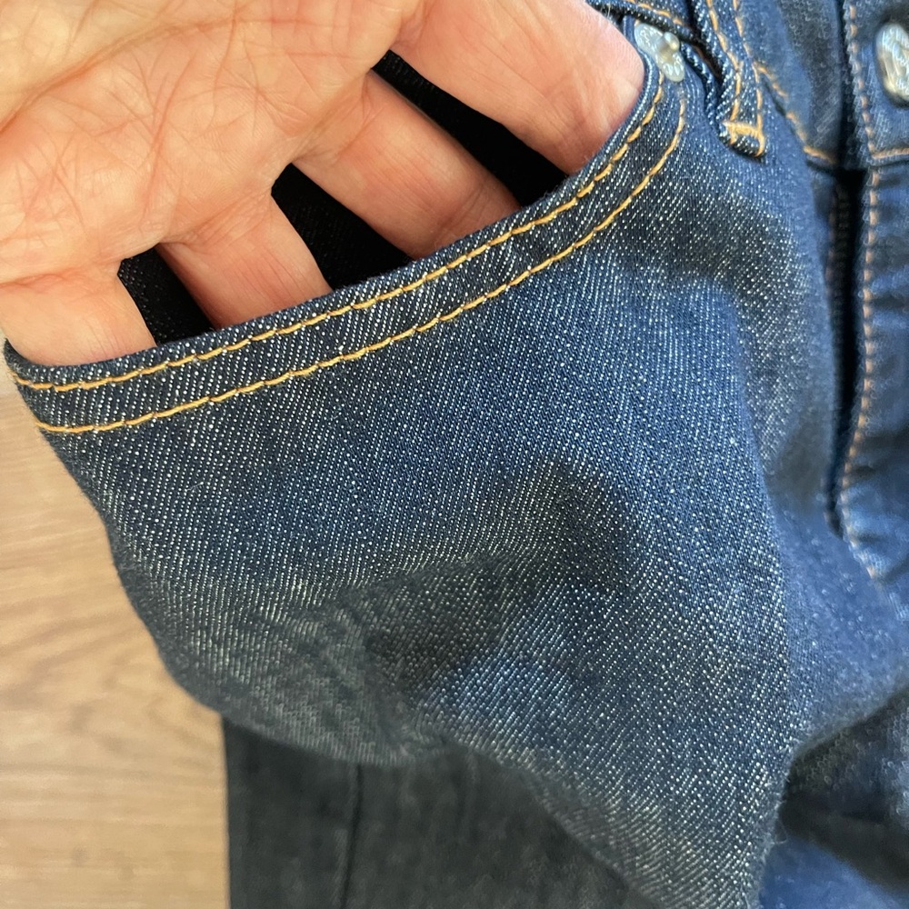 Escada Dark Indigo Flare Jeans - Picture 6 of 13